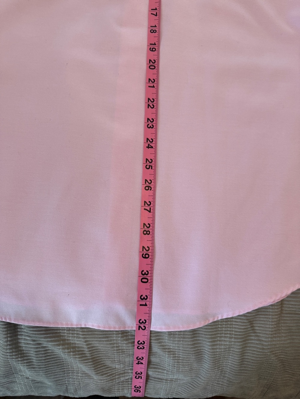 Jos. A. Bank 1905 Tailored Fit Dress Shirt Men’s 16.5 32 Pink Non-Iron - Picture 9 of 11
